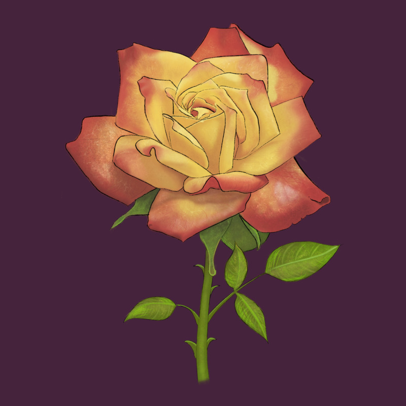 Rainbow's End Rose Premium Tee by LillyAllenDesigns | Teevron