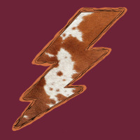 Cowhide Patterned Lightning Long Sleeve Tee | Teevron