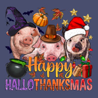 Happy Hallothanksmas Pigs Vintage Tee | Teevron