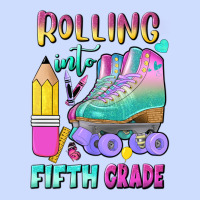 Rolling Into Fifth Grade Urban Heavy Tee | Teevron