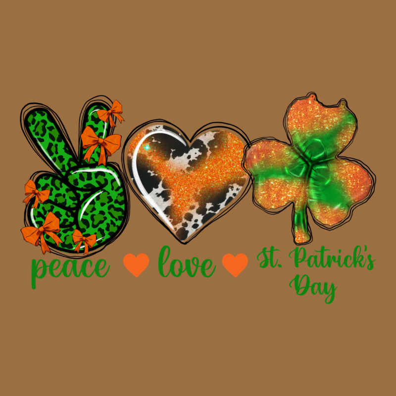 Peace Love St.patrick's Day Vintage Tee by BundleAndBundleShop | Teevron