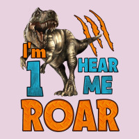 I'm One Hear Me Roar Dinosaur Birthday Ladies Tee | Teevron