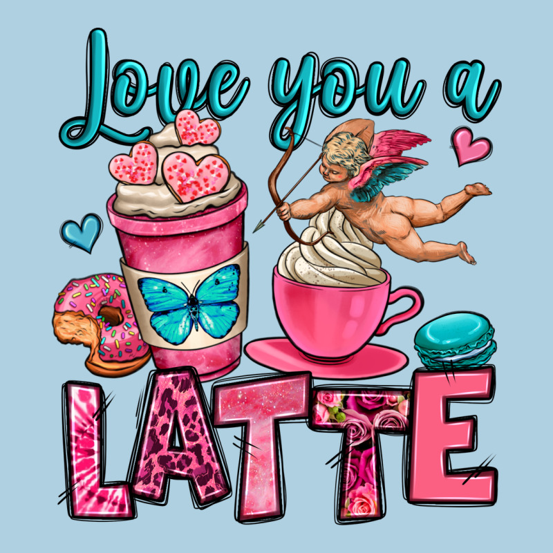 Love You A Latte Premium Hoodie by OliviaCreatesArt | Teevron