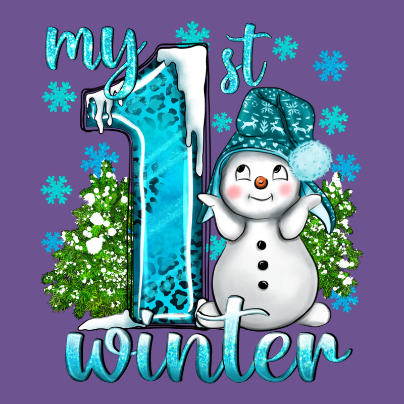 My 1 St Winter With Cute Snowman Vintage Tee by BundleAndBundleShop | Teevron