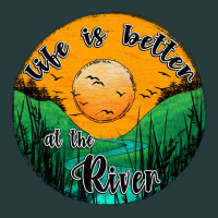 Life Is Better At The River Premium Hoodie | Teevron