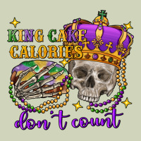 King Cake Calories Don't Count Skull Heavyweight Hoodie | Teevron