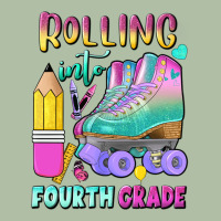 Rolling Into Fourth Grade Urban Heavy Tee | Teevron