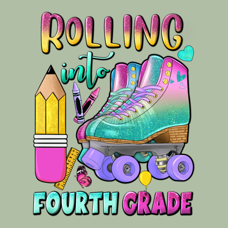 Rolling Into Fourth Grade Urban Heavy Tee by BundleAndBundleShop | Teevron