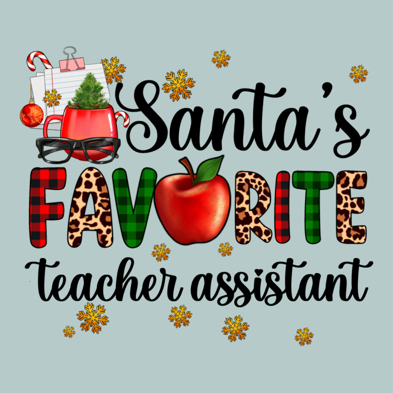 Santa's Favorite Teacher Assistant Heavy Core Tee by AdoDesignShop | Teevron