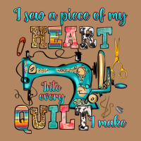 I Sew A Piece Of My Heart Into Every Quilt I Make Long Sleeve Tee | Teevron