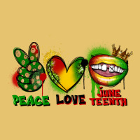 Peace Love Juneteenth Premium Sweatshirt | Teevron