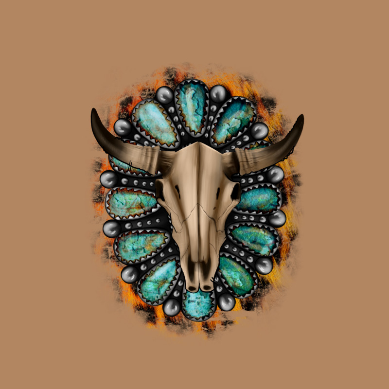 Western Gemstone Bull Skull Long Sleeve Tee by Bettercallsaul | Teevron