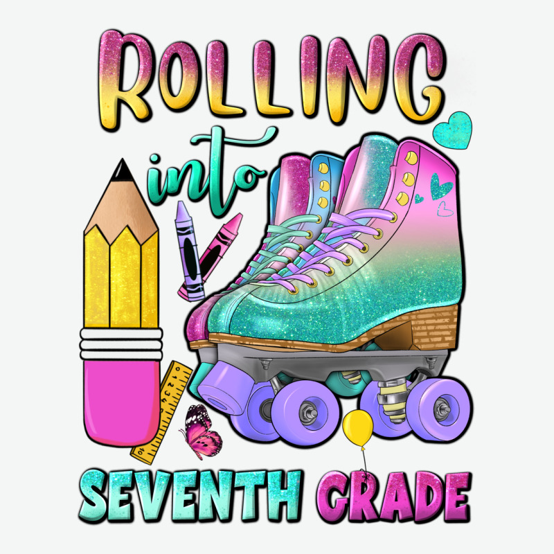 Rolling Into Seventh Grade Urban Heavy Tee by BundleAndBundleShop | Teevron