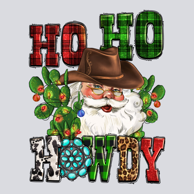 Ho Ho Howdy Santa Zipper Hoodie by CowGirlArtShop | Teevron