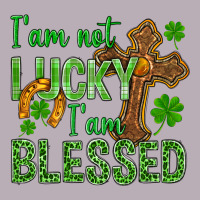 I Am Not Lucky I Am Blessed St. Patricks Vintage Tee | Teevron