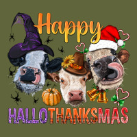 Happy Hallothanksmas Cows Classic Tee | Teevron