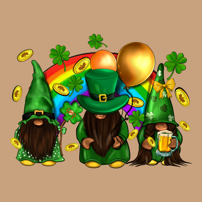 St. Patrick's Afro Gnomies With Rainbow Vintage Tee by BundleAndBundleShop | Teevron