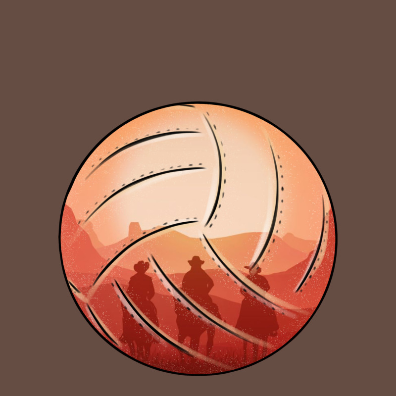 Cowboy Sunset Volleyball Long Sleeve Tee by Bettercallsaul | Teevron