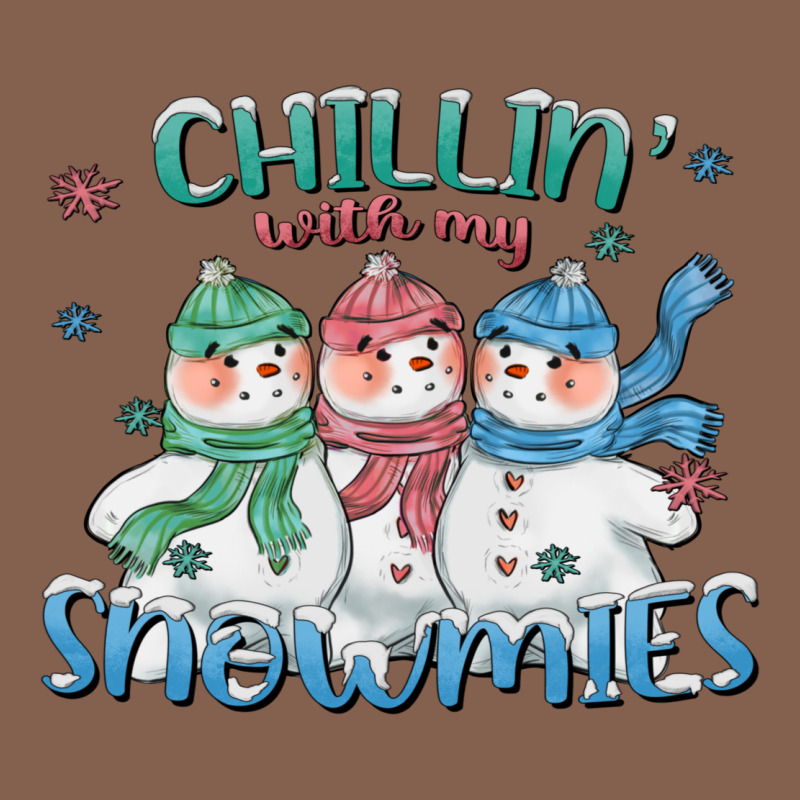 Chillin With My Snowmies Zipper Hoodie by CowGirlArtShop | Teevron