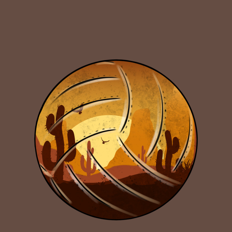 Desert Cactus Sunset Volleyball Long Sleeve Tee by Bettercallsaul | Teevron