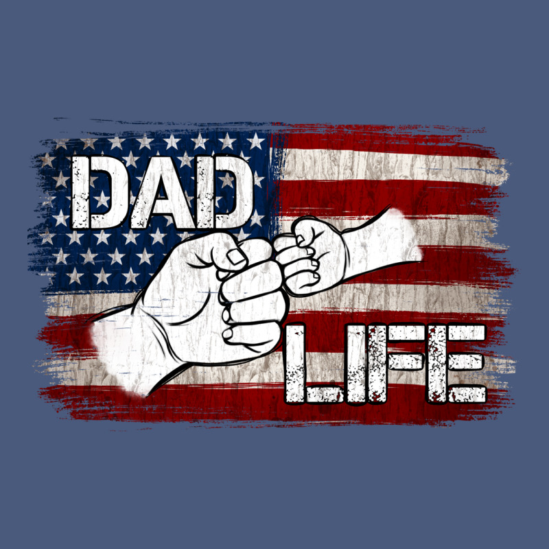 Dad Life With American Flag Vintage Hoodie by Jasminsmagicworld | Teevron
