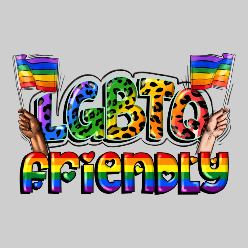 Lgbtq Friendly Pride Premium Sweatshirt by FaDigitalArtStudio | Teevron