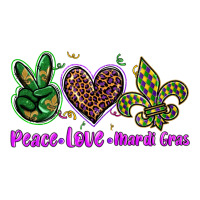 peace love mardi gras | Teevron