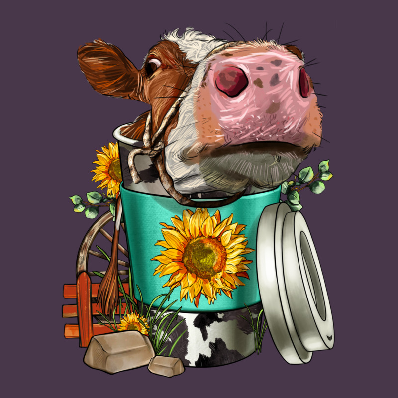 Simmental Cow Coffee Cup Heavyweight Hoodie by FaDigitalArtStudio | Teevron