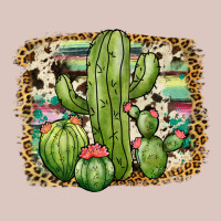 Serape Cowhide Cactus Premium Hoodie | Teevron