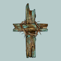 Cross With Thorn Heavy Core Tee | Teevron