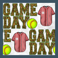 Softball Uniform Game Day Seamless Pattern Urban Heavy Tee | Teevron