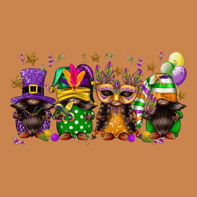 Mardi Gras Afro Gnomies Heavyweight Hoodie by FaDigitalArtStudio | Teevron
