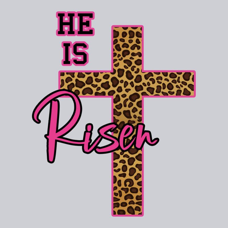 He Is Risen Leopard Heavyweight Sweatshirt by Bettercallsaul | Teevron