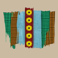 Western Sunflower Farm Life Brush Strokes Long Sleeve Tee | Teevron