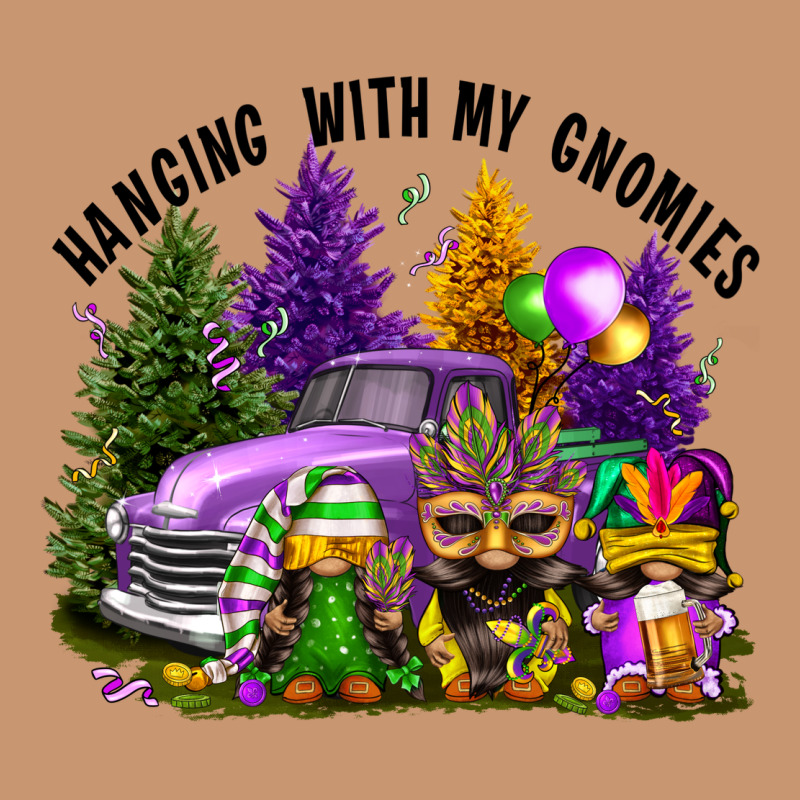 Mardi Gras Hanging With My Gnomies Heavyweight Hoodie by FaDigitalArtStudio | Teevron