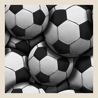 Soccer Seamless Pattern Urban Heavy Tee | Teevron