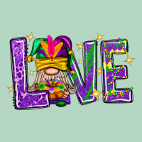 Mardi Gras Love With Gnome Classic Tee | Teevron