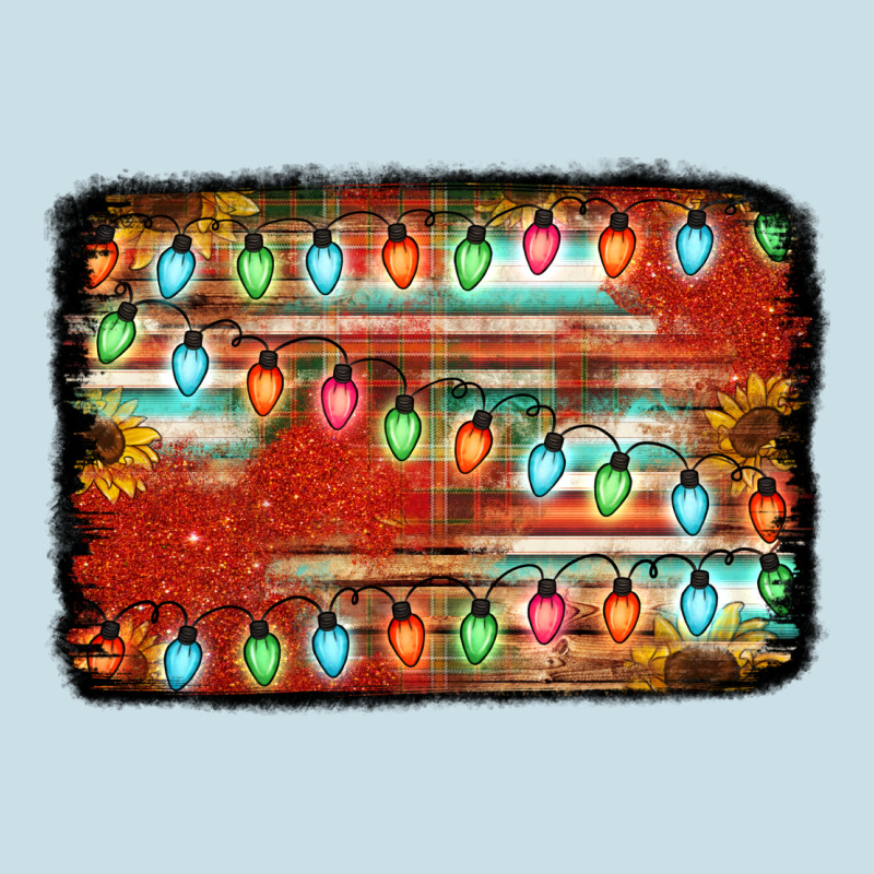 Christmas Serape Sunflower Background Ladies Tee by Jasminsmagicworld | Teevron