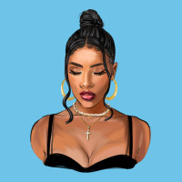 Black Woman Premium Sweatshirt | Teevron