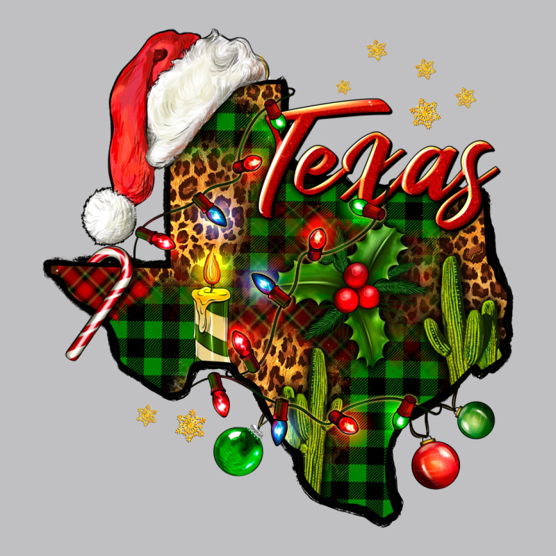 Christmas Western Texas Map Classic Tee by BundleAndBundleShop | Teevron