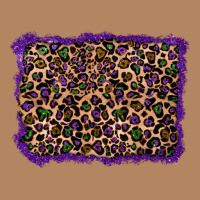 Mardi Gras Leopard Background Long Sleeve Tee | Teevron
