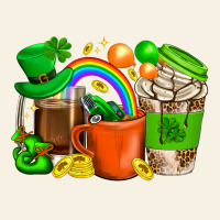 St. Patricks Day Coffee Cups Vintage Tee | Teevron