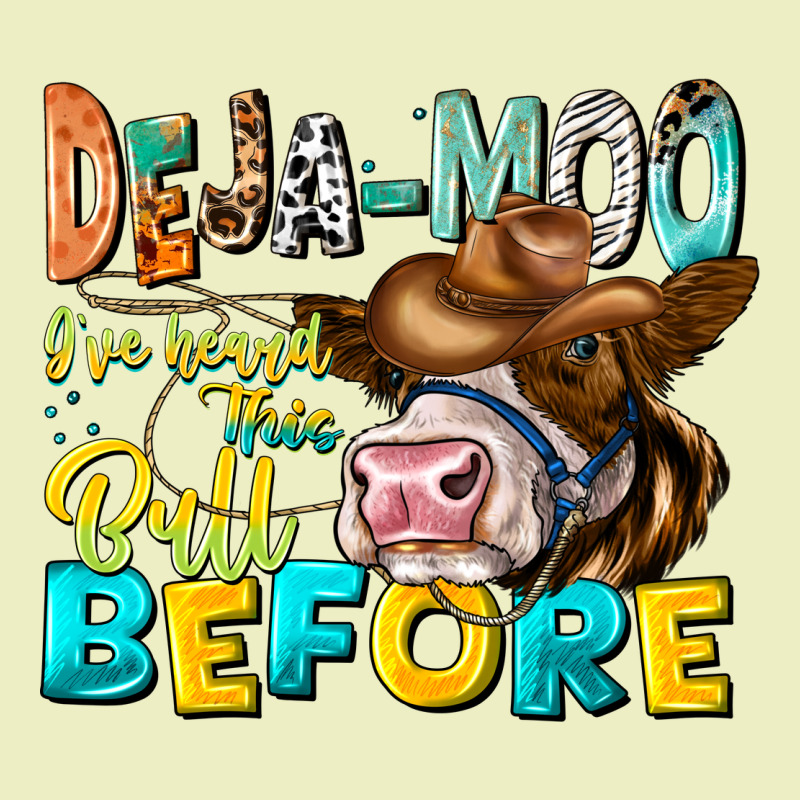 Deja Moo I've Heard Tih Bull Before Urban Hoodie by CowhideDigitalArt | Teevron