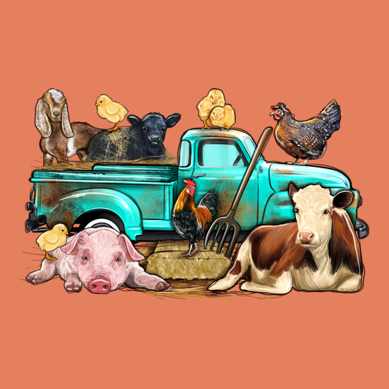 Farm Animals Truck Classic Tee by BundleAndBundleShop | Teevron
