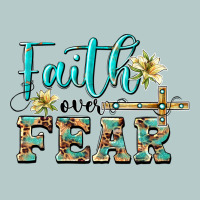 Faith Over Fear With Cross Heavy Core Tee | Teevron