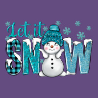 Let It Snow With Cute Snowman Bbs Vintage Hoodie | Teevron