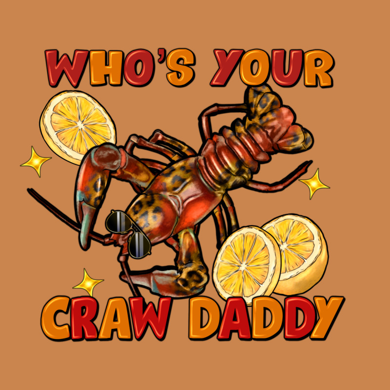 Crawfish Who's Your Craw Daddy Heavyweight Hoodie by FaDigitalArtStudio | Teevron