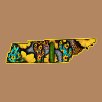 Western Tenessee Map Sunflower Pattern Long Sleeve Tee | Teevron