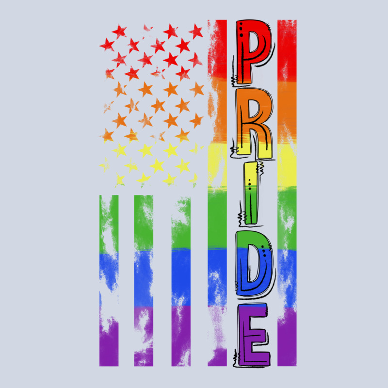 Lgbtq Pride American Flag Premium Sweatshirt by FaDigitalArtStudio | Teevron