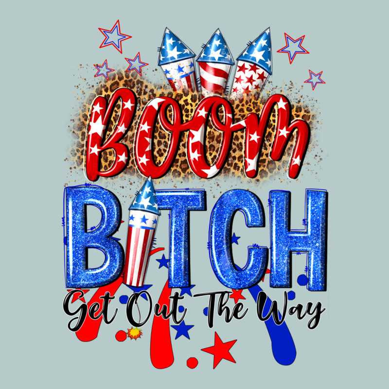 Boom Bitch Get Out The Way Heavy Core Tee by NancyCooperArtShop | Teevron